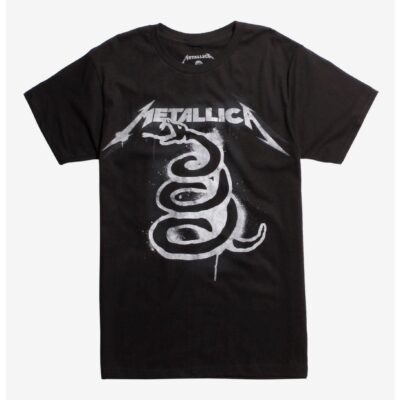 Metallica Black Album Art T-Shirt