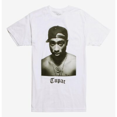 Tupac Black & White Photo T-Shirt