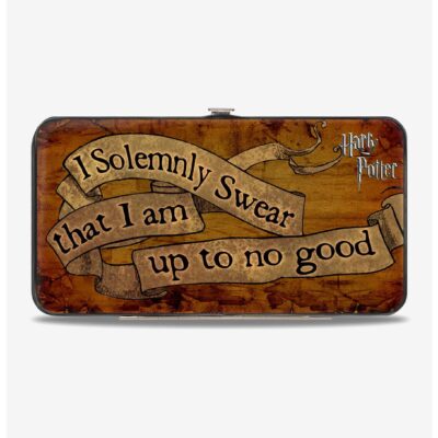 Harry Potter I Solemnly Swear Hinged Wallet