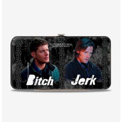 Supernatural Four Characters Hinged Wallet