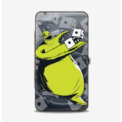 The Nightmare Before Christmas Oogie Boogie Rolling Dice Pose Scattered Dice Hinged Wallet