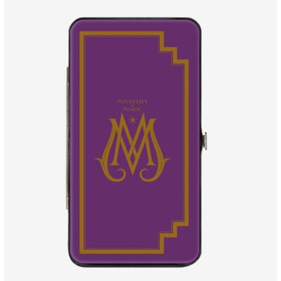 Fantastic Beasts Ministry of Magic Icon Visitor Pass Hinged Wallet