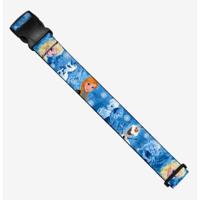 Disney Frozen Character Poses Luggage Strap