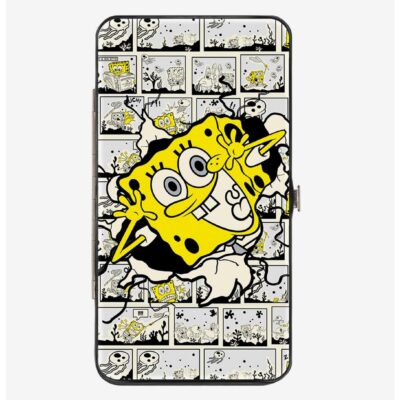 Spongebob Squarepants Breakthrough Scene Blocks Hinge Wallet