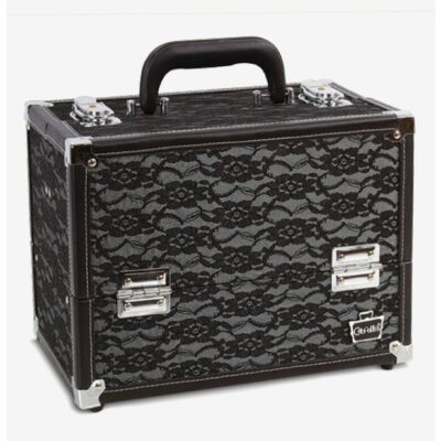 Caboodles Make Me Over Train Case Black