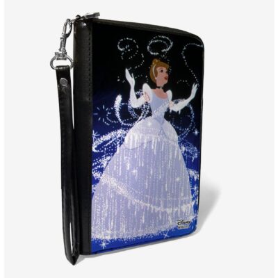 Disney Cinderella Ball Gown Transformation Zip Around Wallet