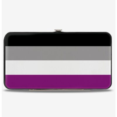 Asexual Flag Hinged Wallet