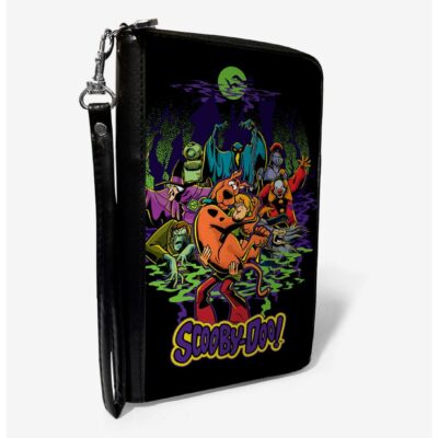 Scooby-Doo Monsters And Logo Zip Around Wallet