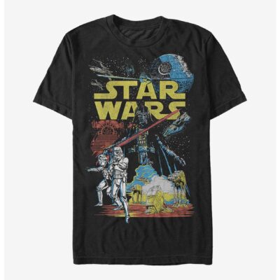 Star Wars Rebel Classic Poster T-Shirt