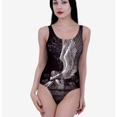 Fallen Angel Scoop Back Swimsuit