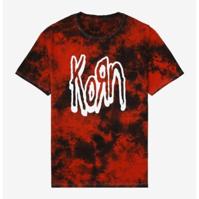 Korn Logo Tie-Dye T-Shirt