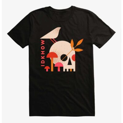 I Don’t Know How But They Found Me Mushroom Skull T-Shirt