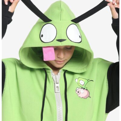 Invader Zim GIR Cosplay Girls Hoodie Plus Size