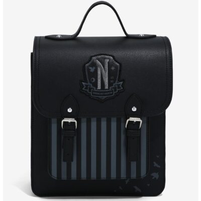 Wednesday Nevermore Academy Mini Backpack