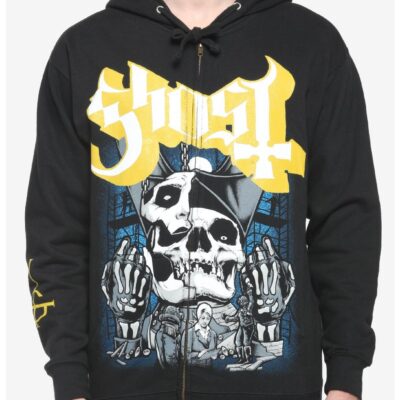 Ghost Split Papa Emeritus Hoodie