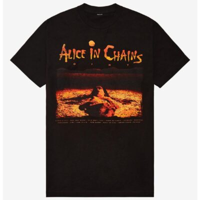 Alice In Chains Dirt Tracklist T-Shirt