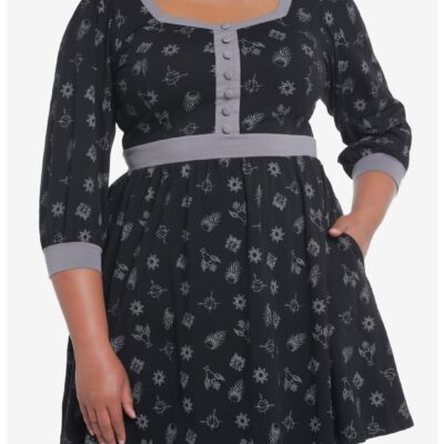 Shadow And Bone Grisha Icons Dress Plus Size