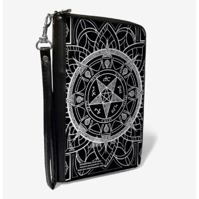 Supernatural Devils Trap Symbol Zip Around Wallet