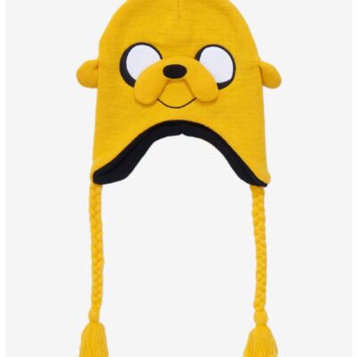 Adventure Time Jake Figural Tassel Beanie