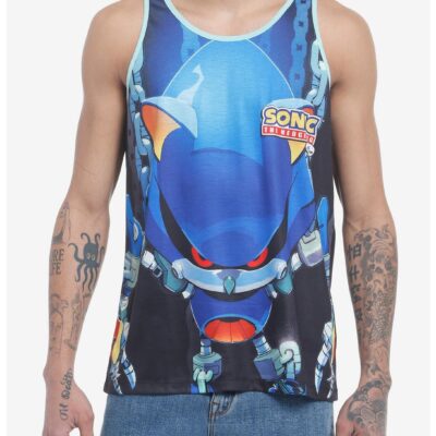 Sonic The Hedgehog Metal Sonic Tank Top