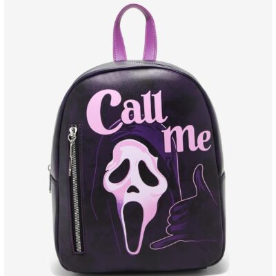 Scream Ghost Face Call Me Mini Backpack