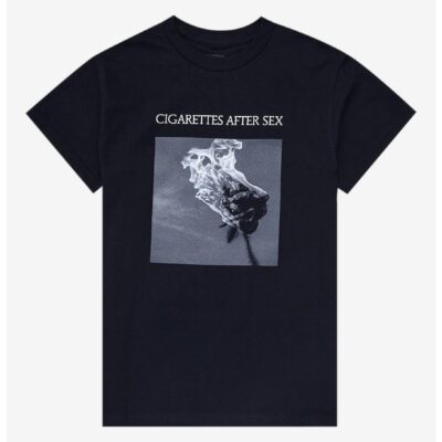 Cigarettes After Sex Burning Rose Boyfriend Fit Girls T-Shirt