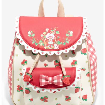 Strawberry Shortcake Gingham Mini Backpack