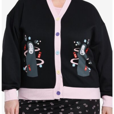 Her Universe Studio Ghibli Spirited Away No-Face Bathhouse Girls Cardigan Plus Size