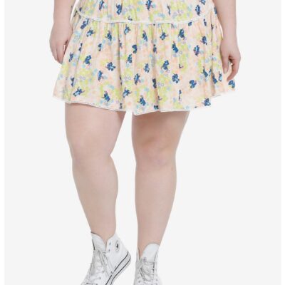 Disney Lilo & Stitch Floral Stitch Skort Plus Size