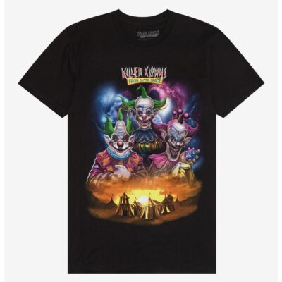 Killer Klowns From Outer Space Trio Tent T-Shirt