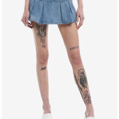 Sweet Society® Blue Denim Mini Skort