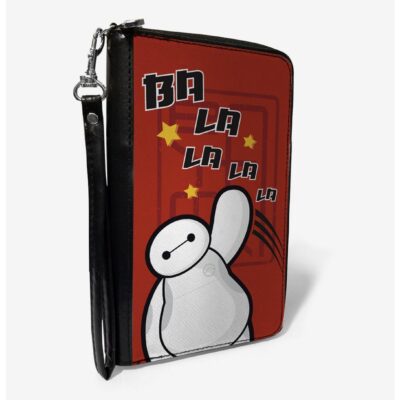 Disney Big Hero 6 Baymax Ba La La Pose Zip Around Wallet