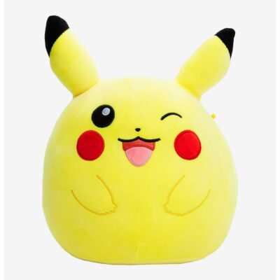 Squishmallows Pokemon Winking Pikachu 10 Inch Plush