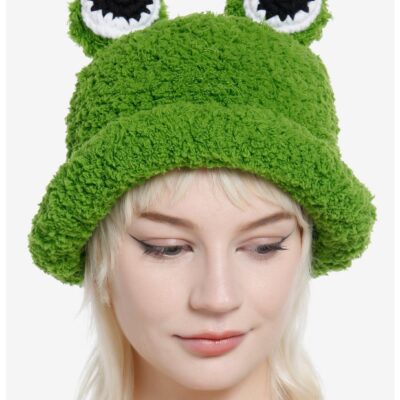 Frog Plush 3D Eye Bucket Hat