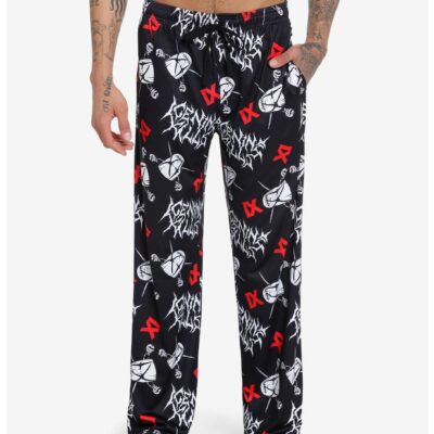 Ice Nine Kills Icons Allover Print Pajama Pants