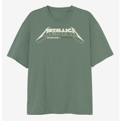 Metallica Master Of Puppets Green T-Shirt