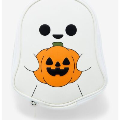 Chibi Ghost Glow-In-The-Dark Makeup Bag