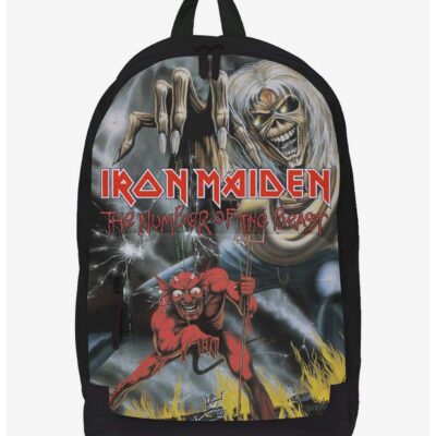 Rocksax Iron Maiden Number Of The Beast Backpack