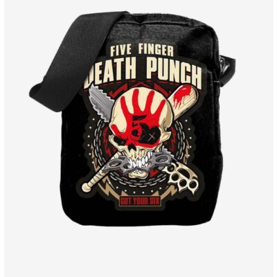 Rocksax Five Finger Death Punch Got Your Six Crossbody Bag