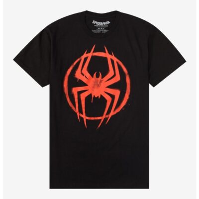 Marvel Spider-Man: Across The Spider-Verse Miles Logo T-Shirt