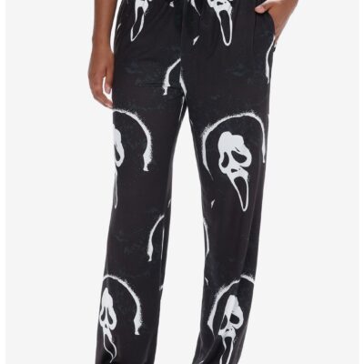 Scream Ghost Face Pajama Pants