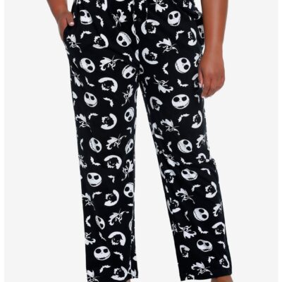 The Nightmare Before Christmas Trio Girls Lounge Pants Plus Size