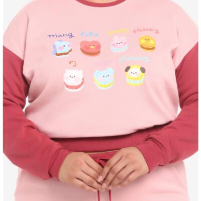 BT21 Sweetie Girls Crop Sweatshirt Plus Size