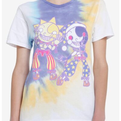 Five Nights At Freddy’s Sun & Moon Boyfriend Fit Girls T-Shirt