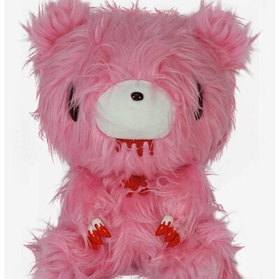 Gloomy Bear Pink Sitting Fuzzy Plush