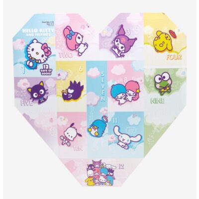 Hello Kitty And Friends Heart Advent Sock Set