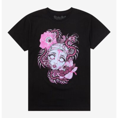 Centipede Head T-Shirt By Pinku Kult