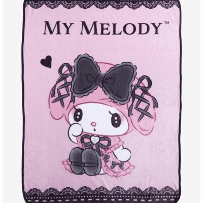 My Melody Lolita Throw Blanket