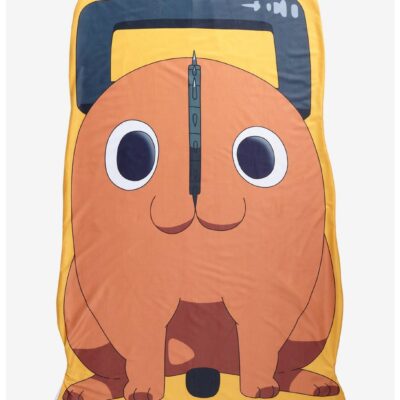 Chainsaw Man Pochita Figural Throw Blanket