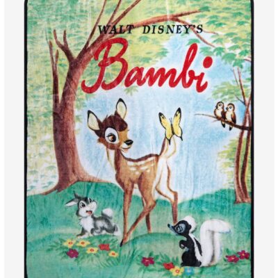 Disney Bambi Forest Friends Throw Blanket